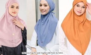 Jilbab Instan Tanpa Pet untuk Tampilan Lebih Praktis dan Stylish Jilbab Instan Tanpa Pet