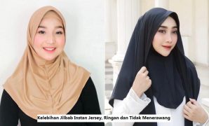 Kelebihan Jilbab Instan Jersey, Ringan dan Tidak Menerawang